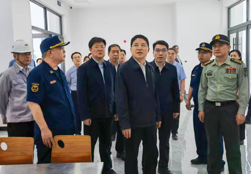 儲祥好到西部公司運城市綜合訓練基地建設(shè)項目調(diào)研