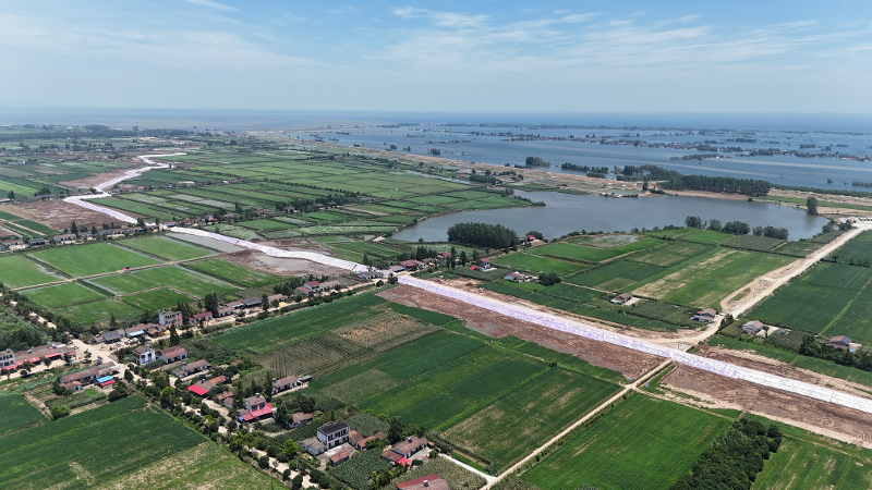 2024年7月，公司搶建團洲垸險情第三道防線